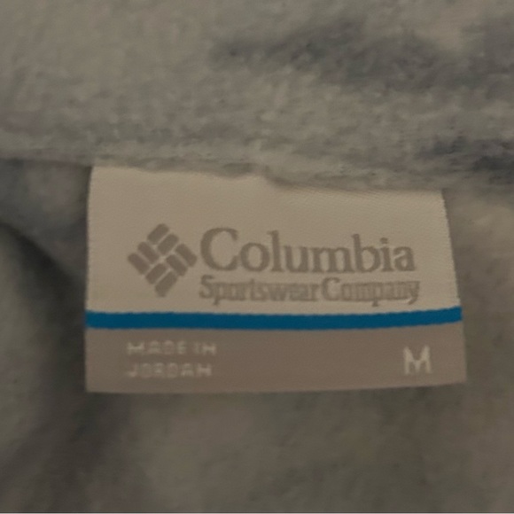Columbia Sawyer Rapids Fleece Jacket, Women’s M, Gray/White - Picture 8 of 9